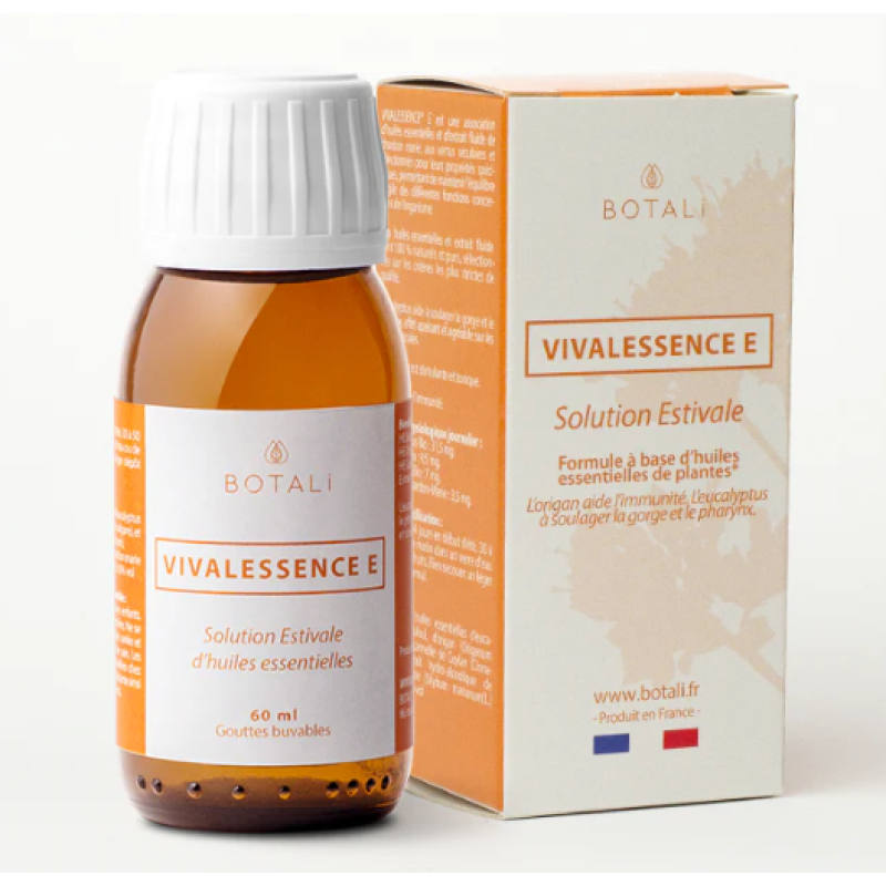 Vivalessence E été - gouttes buvables en flacon de 60 mL - BOTALI