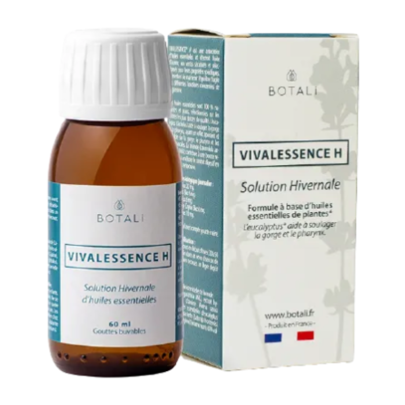 Vivalessence H hiver - gouttes buvables en flacon de 60 mL - BOTALI